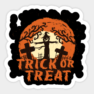 halloween trick or treat Sticker